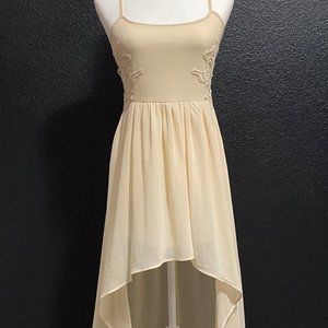 Pretty Cutout High/Low Dress